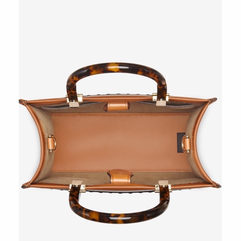 Fendi 女士 小號Sunshine徽標單肩包均碼碼小號、25.5cm*12cm*22.5cm-3