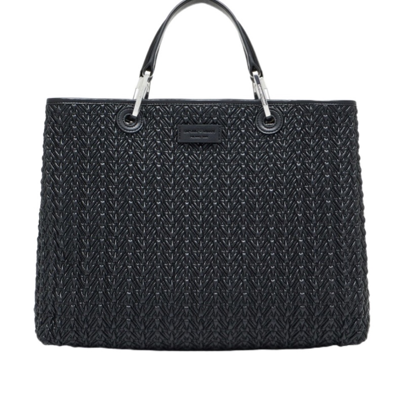 Emporio Armani 女士 絎縫效果中號 MYEA 單肩包均碼碼37.5cm*11.5cm*27cm-2
