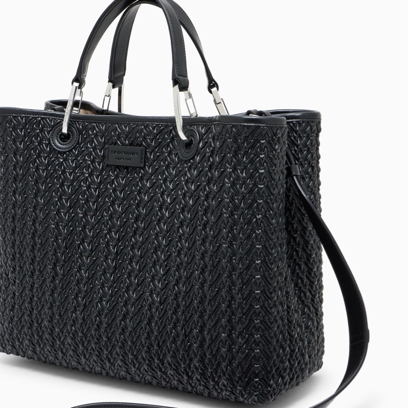 Emporio Armani 女士 絎縫效果中號 MYEA 單肩包均碼碼37.5cm*11.5cm*27cm-3