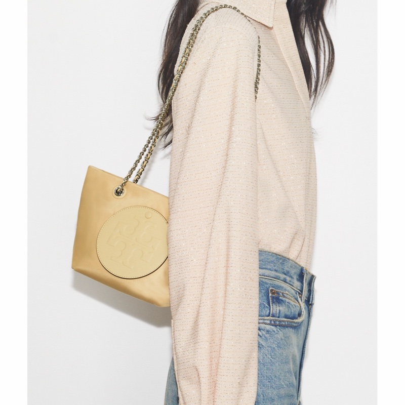 Tory Burch 女士 Ella 鏈條小號斜挎包均碼碼14cm*12cm*15.5cm-4