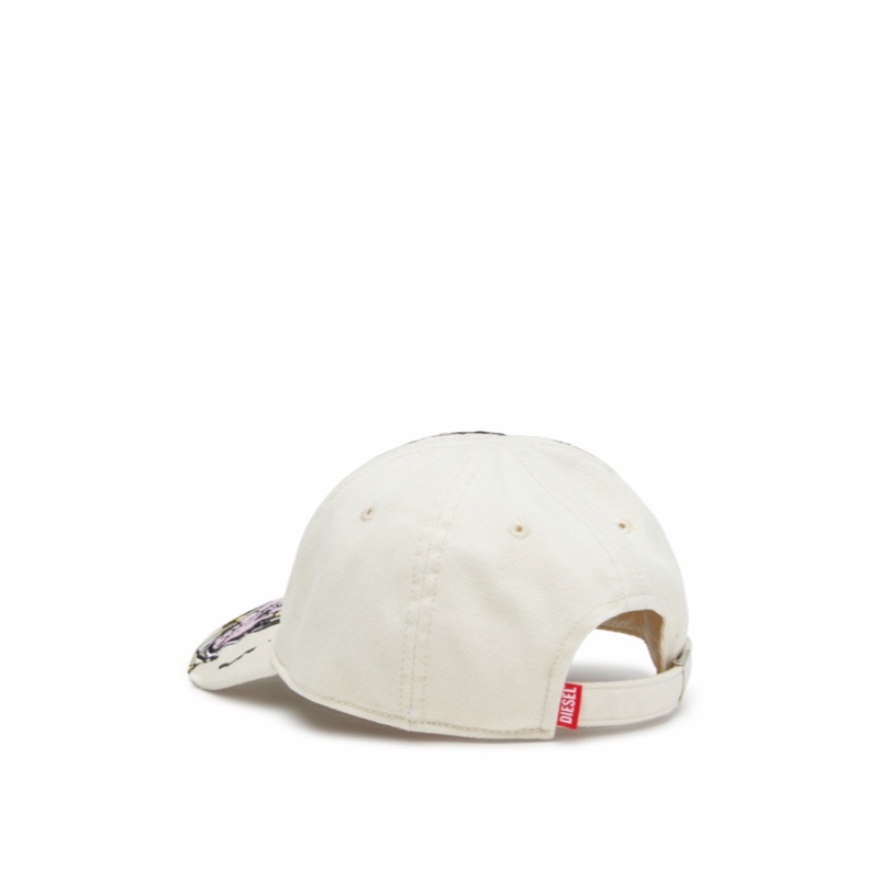 Diesel 男士 橢圓形 D 圖案棒球帽1 2碼-4