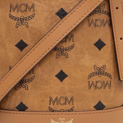 MCM 女士 印花徽標單肩包均碼碼16cm*6.5cm*19cm-3