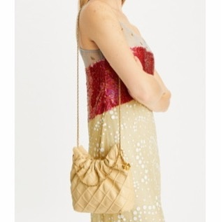 Tory Burch 女士 Fleming 迷你肩背包均碼碼22cm*7cm*18cm-1