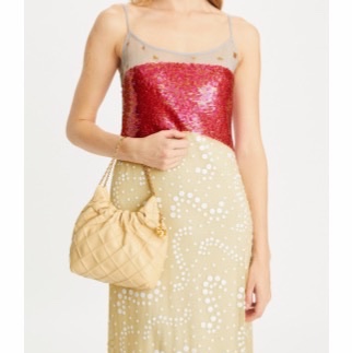 Tory Burch 女士 Fleming 迷你肩背包均碼碼22cm*7cm*18cm-3