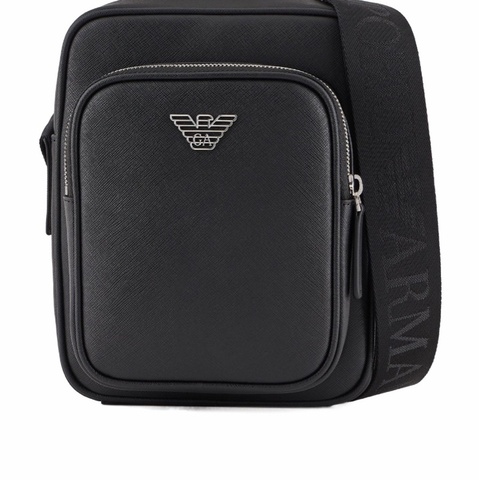 Emporio Armani 男士 徽標單肩包均碼碼17cm*6.5cm*21cm