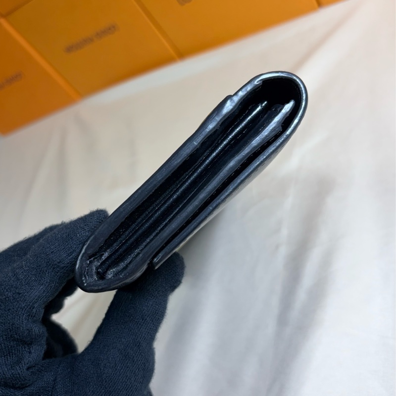 ✨質感熱門 Burberry 巴寶莉 黑金TB大logo 翻蓋12卡長夾-9