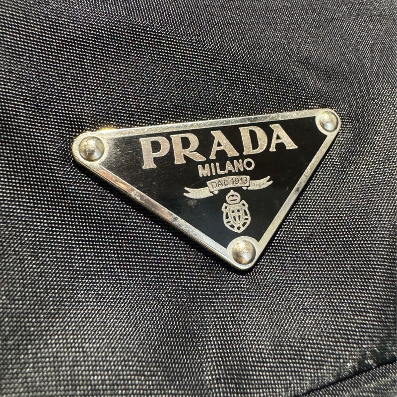 Prada hobo 降落傘布面腋下包-14
