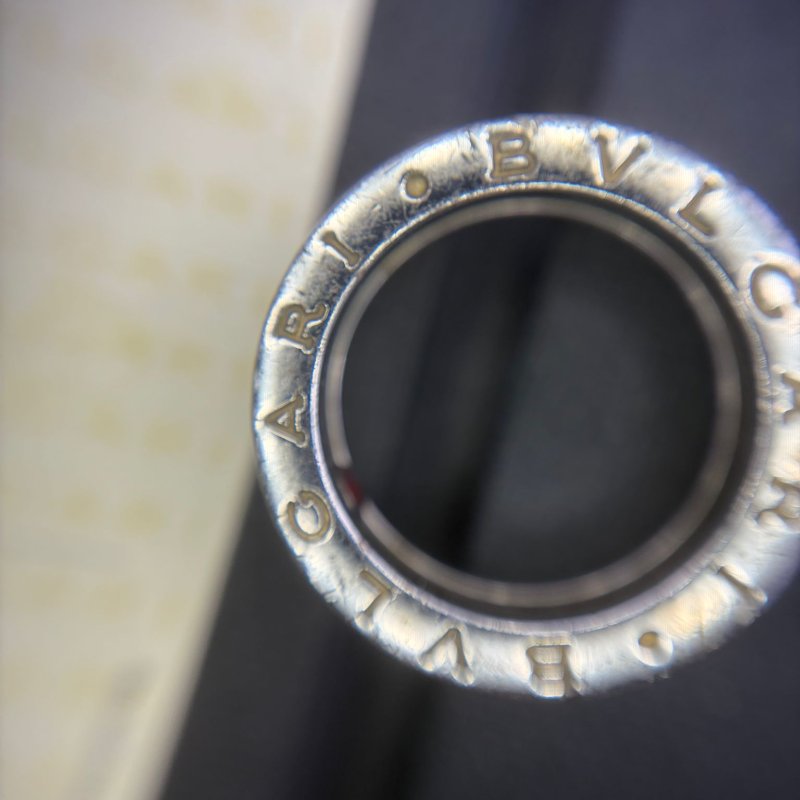 Bvlgari（寶格麗）The Children系列 18K 白金戒指-7