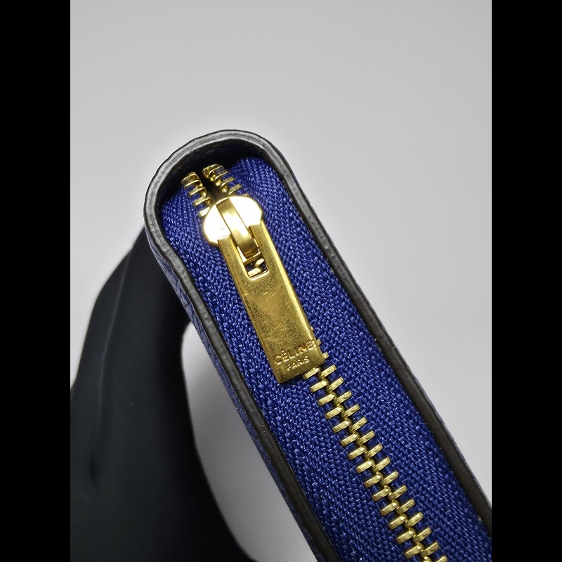 Celine - Large Zipped Multifunction Wallet(未使用品)-11