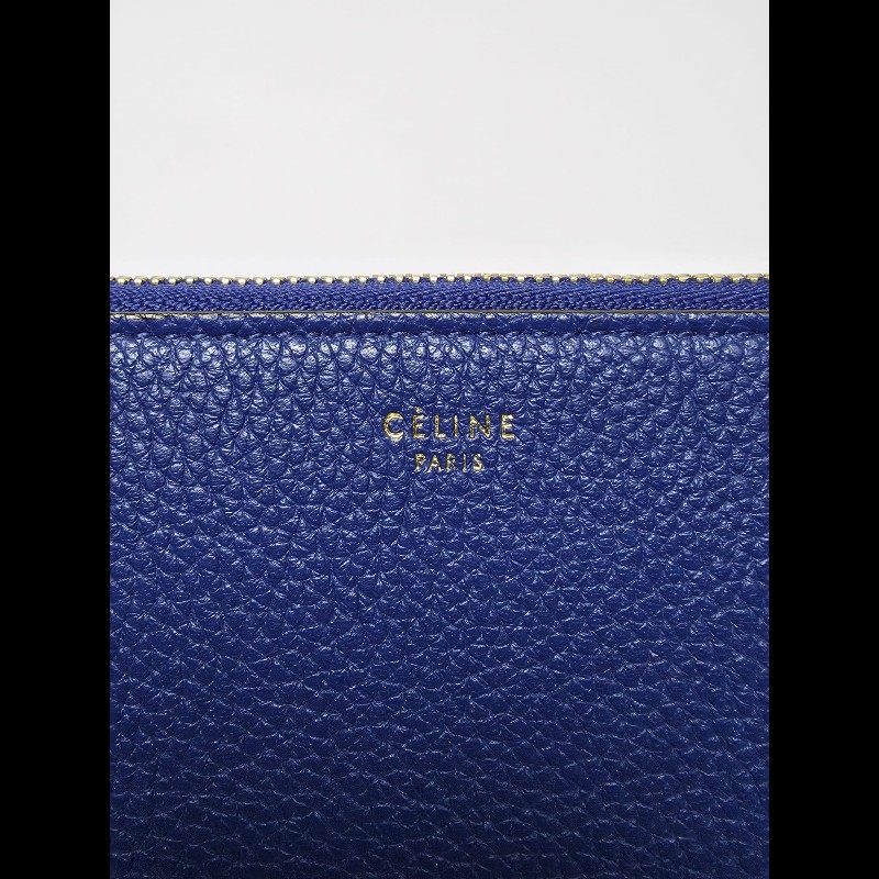 Celine - Large Zipped Multifunction Wallet(未使用品)-12