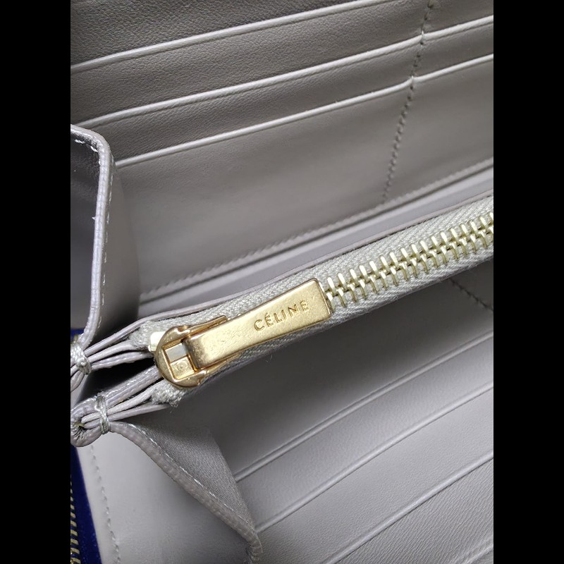 Celine - Large Zipped Multifunction Wallet(未使用品)-17