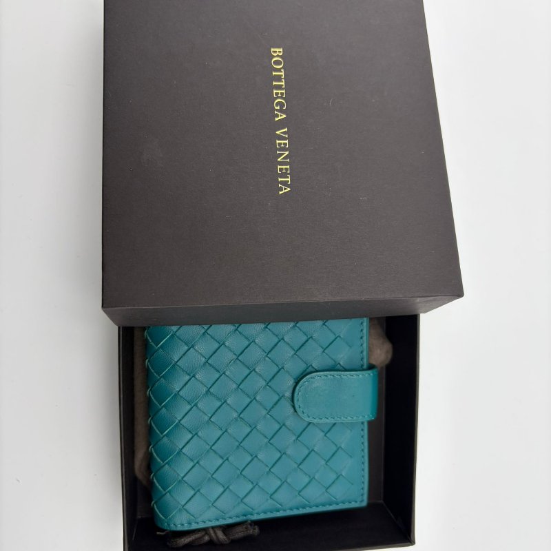 Bottega Veneta（葆蝶家）經典編織短款銀包-1