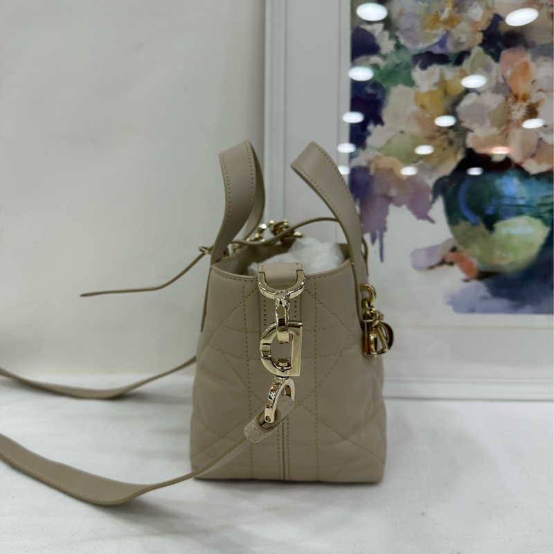 Dior 迪奧 Toujours垂直版小號/奶茶米色-3