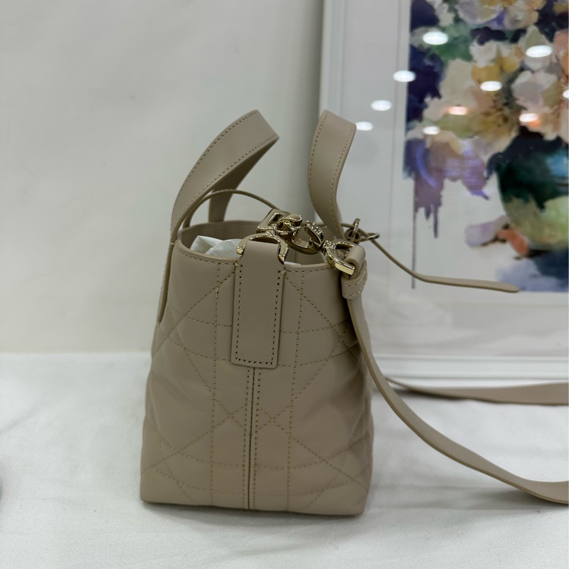 Dior 迪奧 Toujours垂直版小號/奶茶米色-4