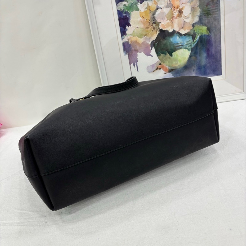 YSL聖羅蘭黑色子母托特包 缺子袋 19年 尺寸37*28*13cm-4