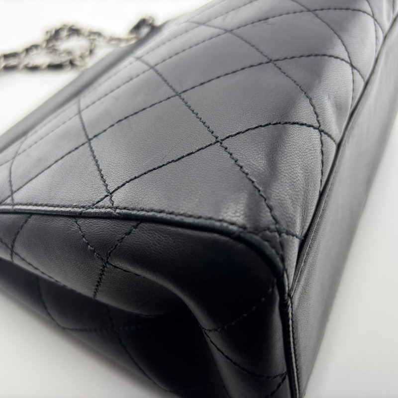 Chanel（香奈兒）菱格紋托特鍊條包-12