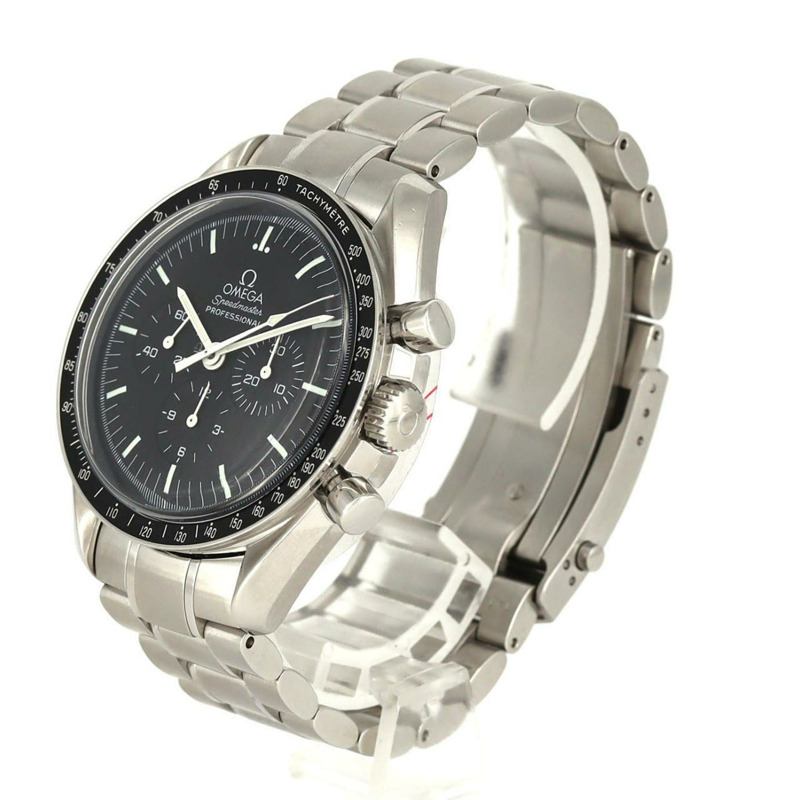 歐米茄超霸專業3570.50不鏽鋼腕錶，手動上鍊-1