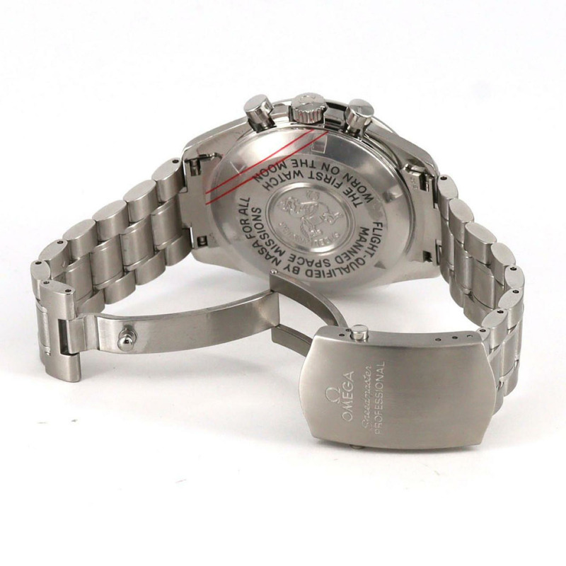 歐米茄超霸專業3570.50不鏽鋼腕錶，手動上鍊-6