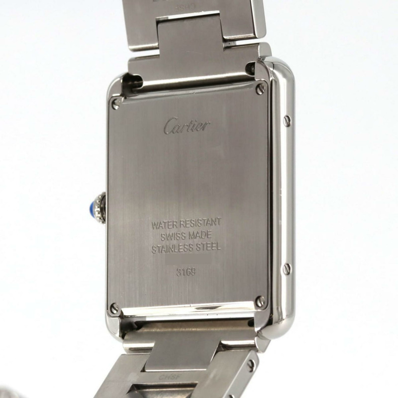 卡地亞 Tank Solo LM W5200014 不鏽鋼石英錶-5