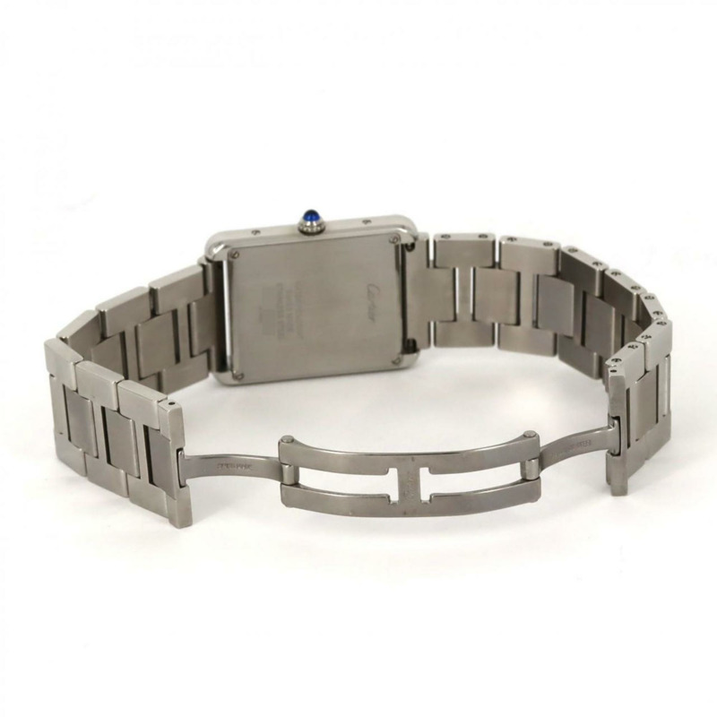 卡地亞 Tank Solo LM W5200014 不鏽鋼石英錶-6