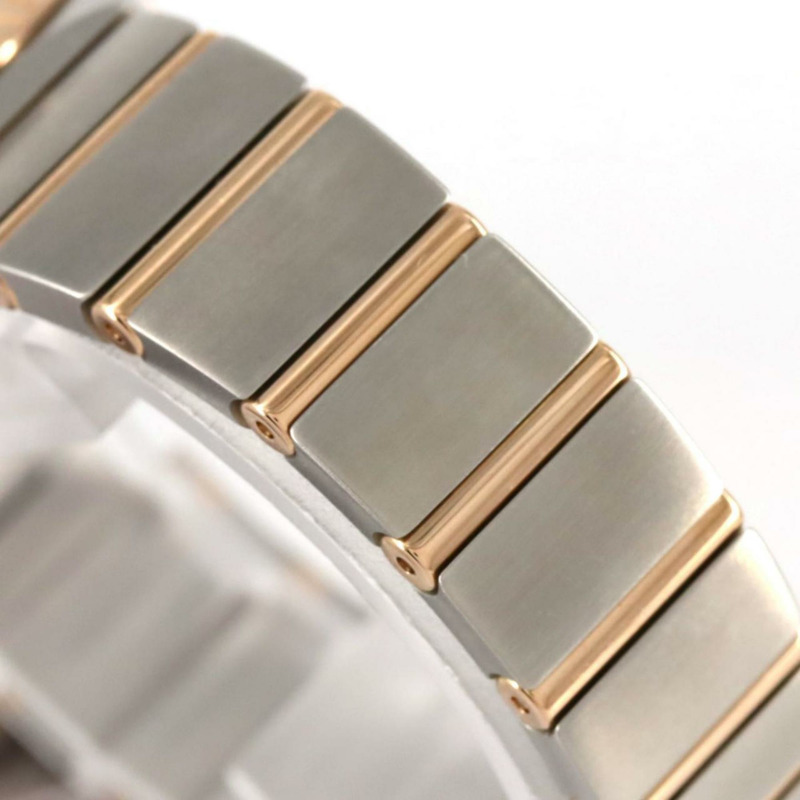 歐米茄星座系列磨砂玫瑰金雙色腕錶 123.20.24.60.05.001 SSxPG 石英機芯-3