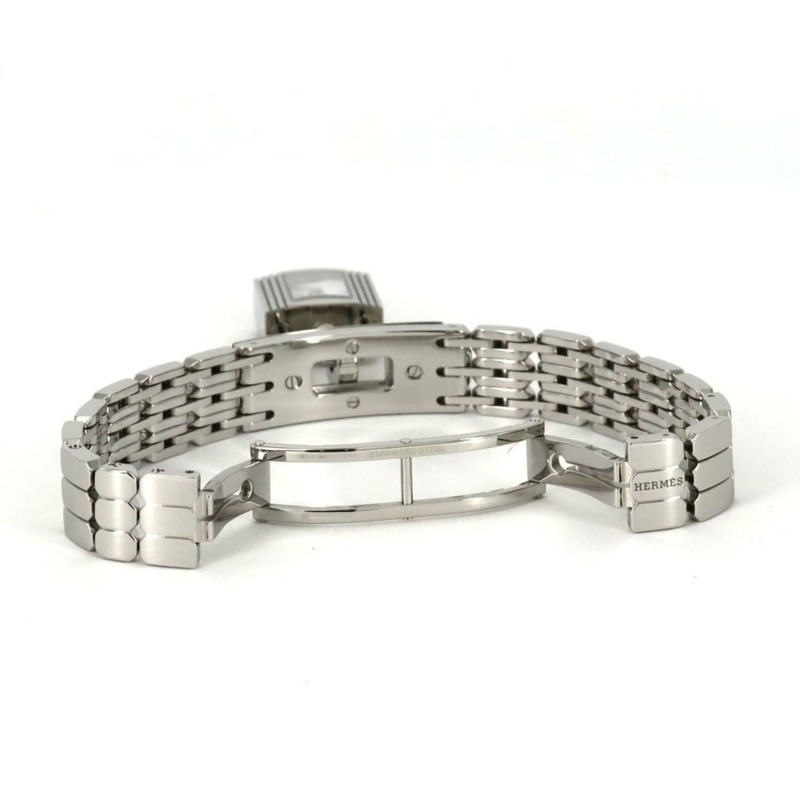 愛馬仕 Kelly KE4.110 不鏽鋼石英錶-5