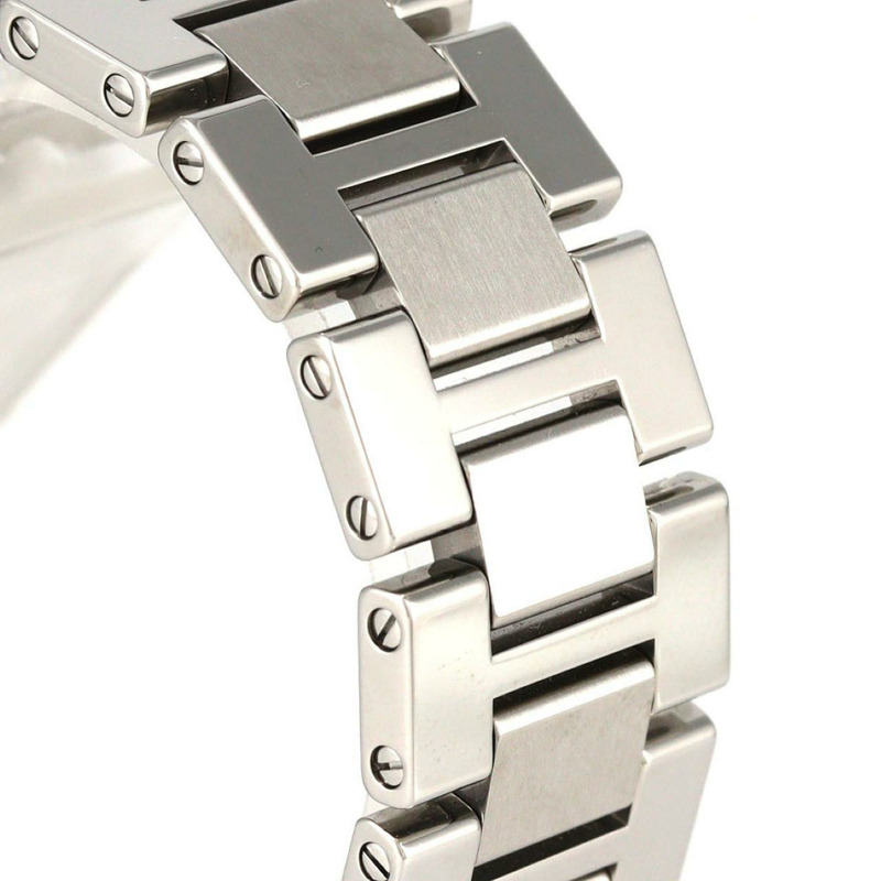 卡地亞 Tank Solo SM W5200013 不鏽鋼石英錶-4