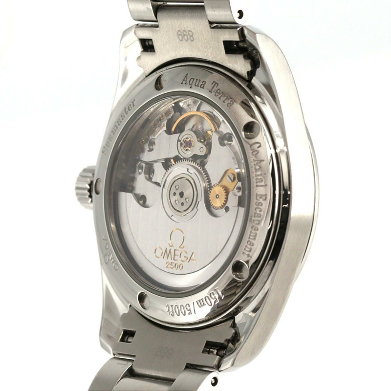 歐米茄海馬系列Aqua Terra D-11P 2509.75不鏽鋼自動腕錶-5