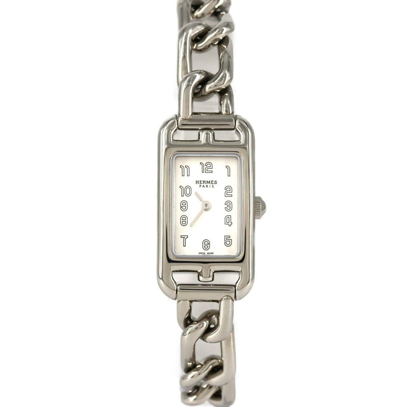 愛馬仕 Nantucket NA2.110 不鏽鋼石英錶-0