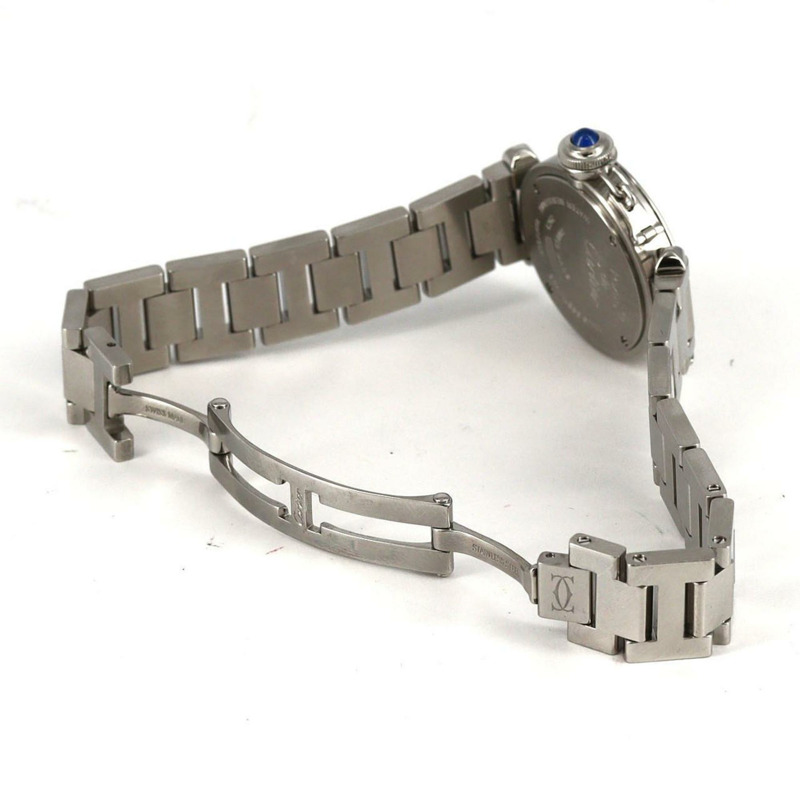 卡地亞 Miss Pasha W3140007 不鏽鋼石英腕錶-5