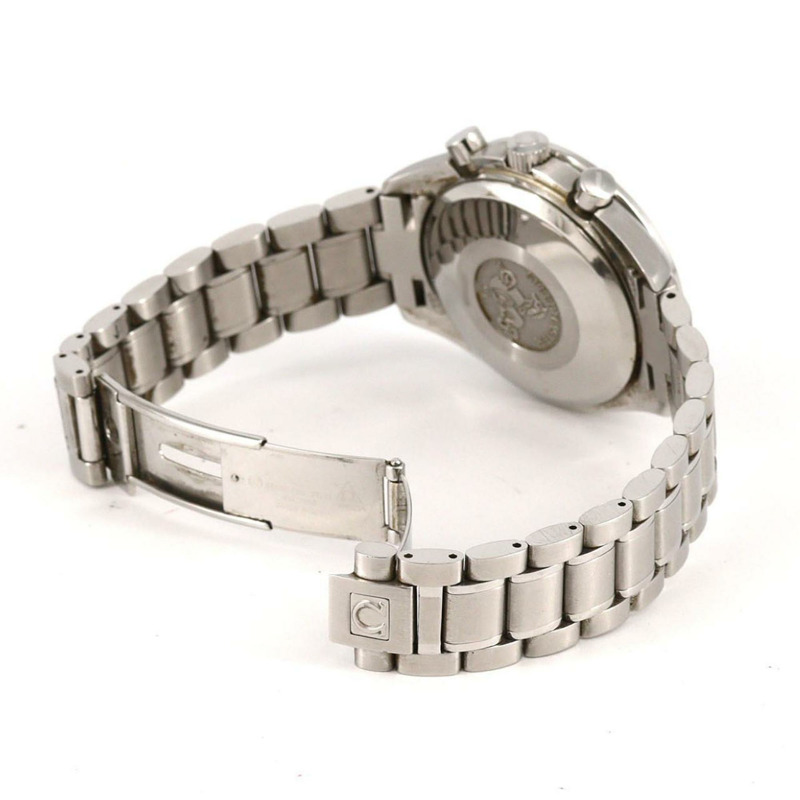 歐米茄超霸系列日期顯示3513.50不鏽鋼自動腕錶-5