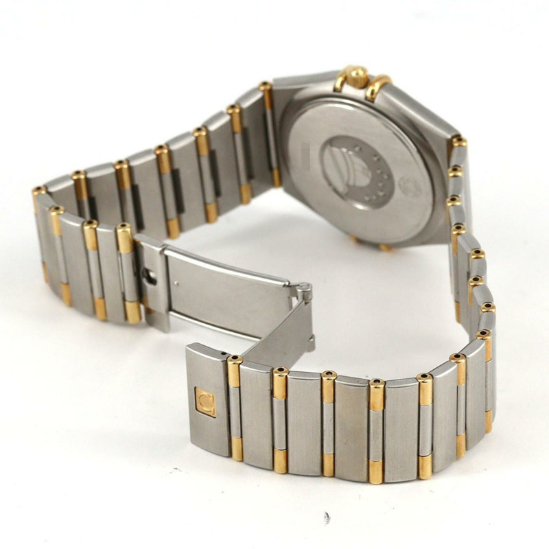 歐米茄星座系列雙色1312.30 SSxYG石英錶-4