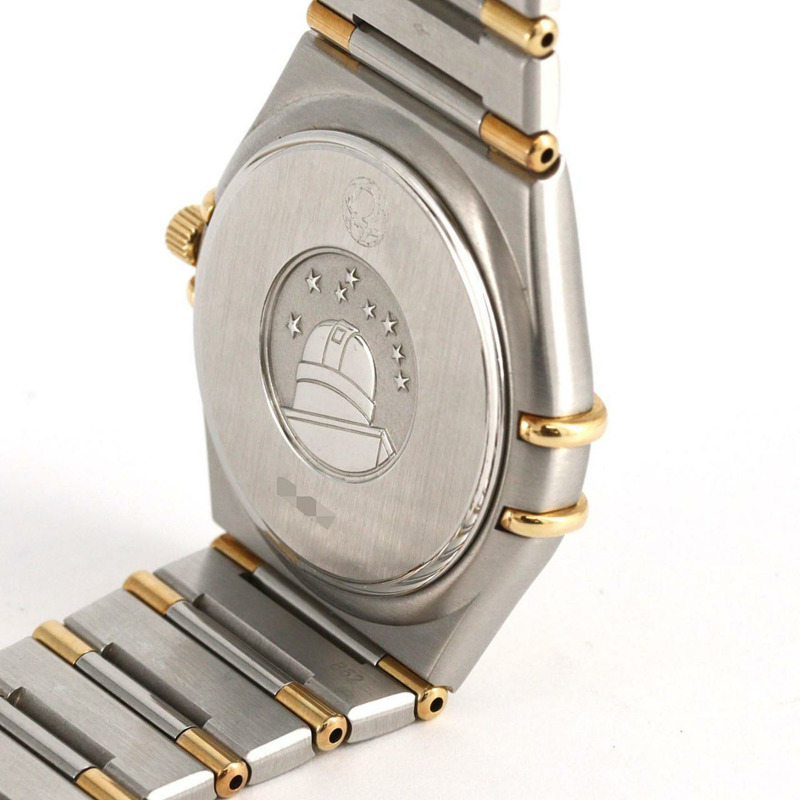 歐米茄星座系列雙色1312.30 SSxYG石英錶-5