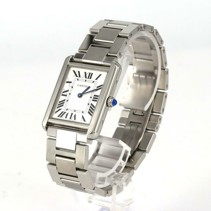 卡地亞 Tank Solo LM W5200014 不鏽鋼石英錶-1