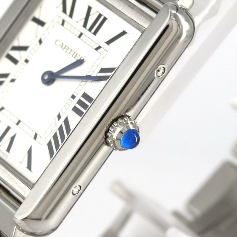 卡地亞 Tank Solo LM W5200014 不鏽鋼石英錶-2