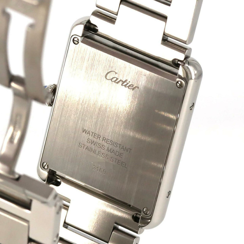卡地亞 Tank Solo LM W5200014 不鏽鋼石英錶-5