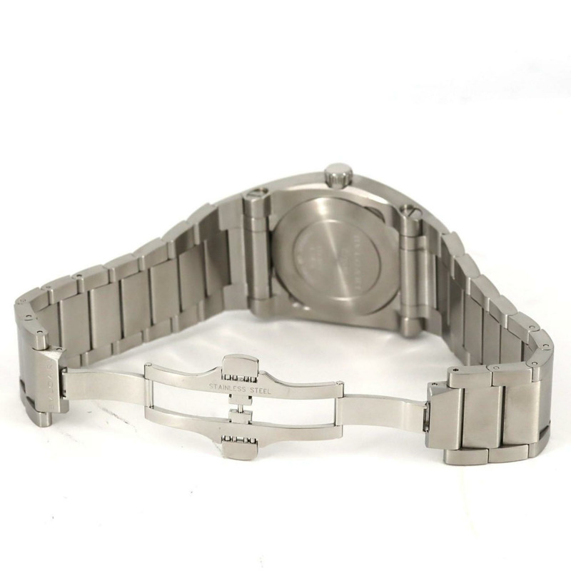 寶格麗 Ergon EG35S EG35BSSD AT 不鏽鋼自動腕錶-7