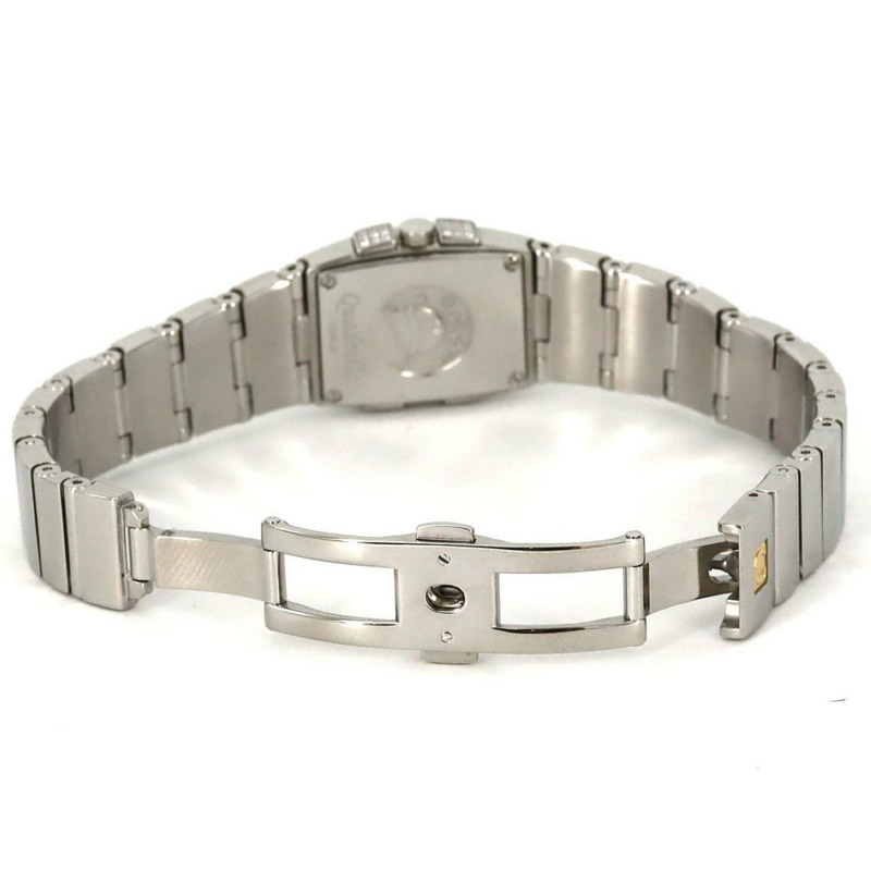 歐米茄星座系列 Quadrella D-8P 1585.79 不鏽鋼石英錶-6