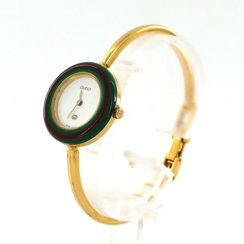 Gucci Change Ring GP M 11/12號石英錶-1