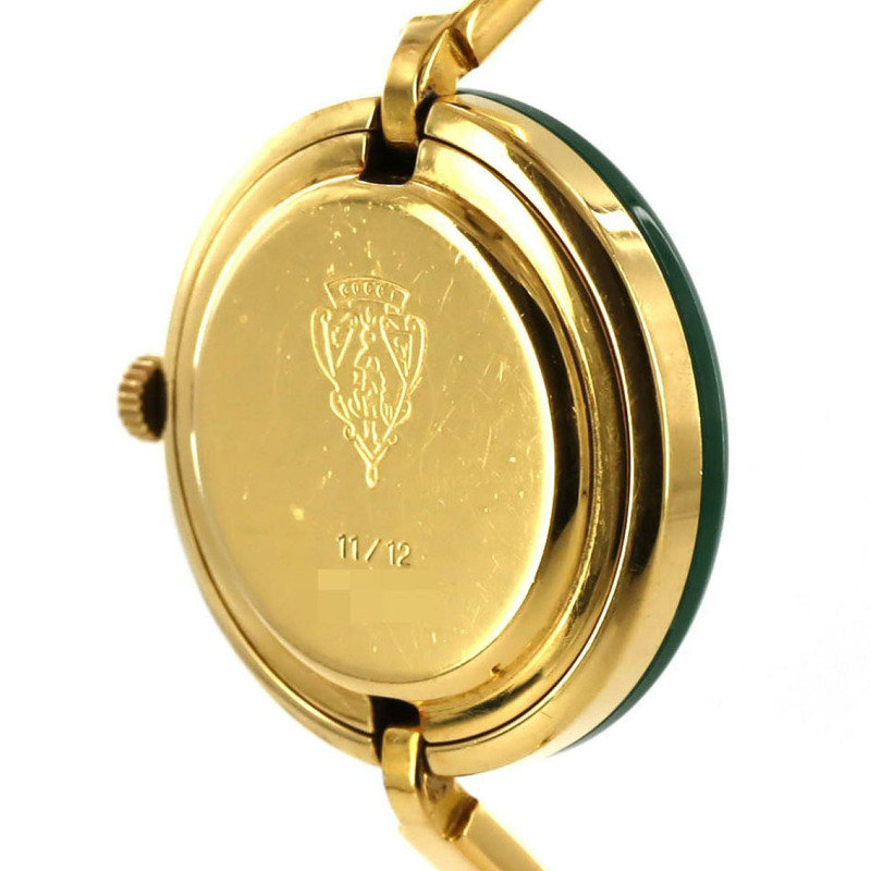 Gucci Change Ring GP M 11/12號石英錶-4