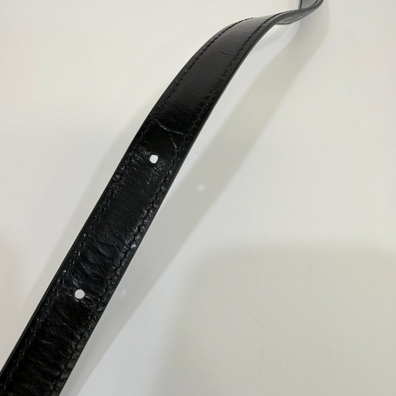 CELINE - 黑色金釦牛皮凱旋門TEEN TRIOMPHE斜背包╻小號-29