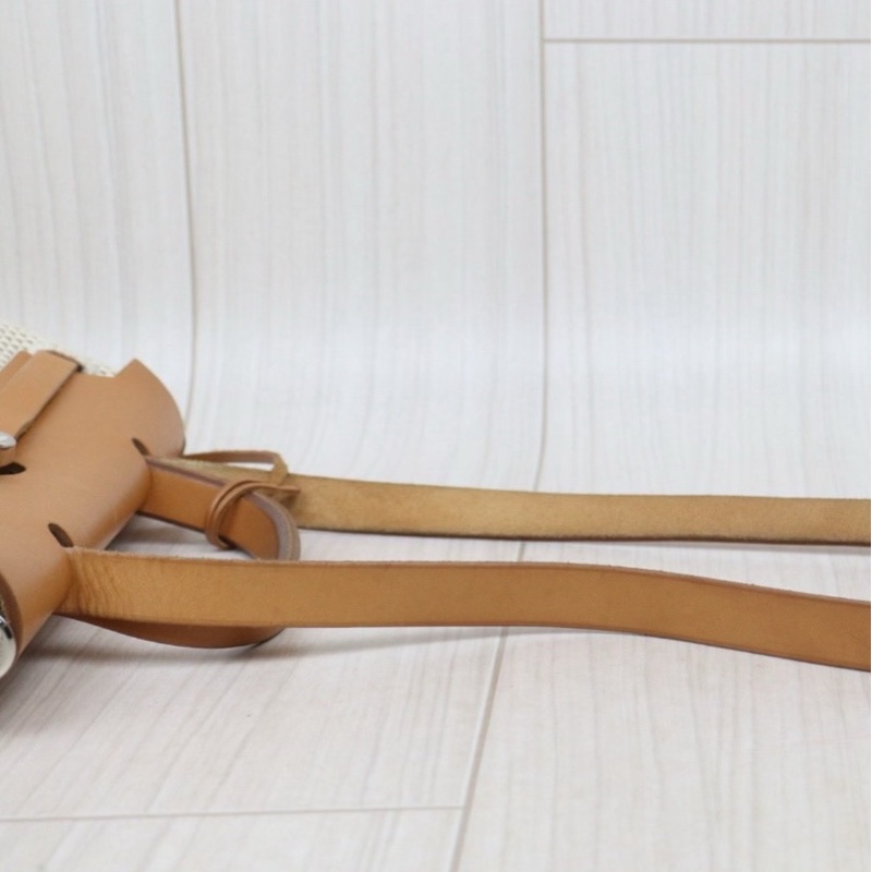 Hermes Herbag 31 金棕銀釦-7