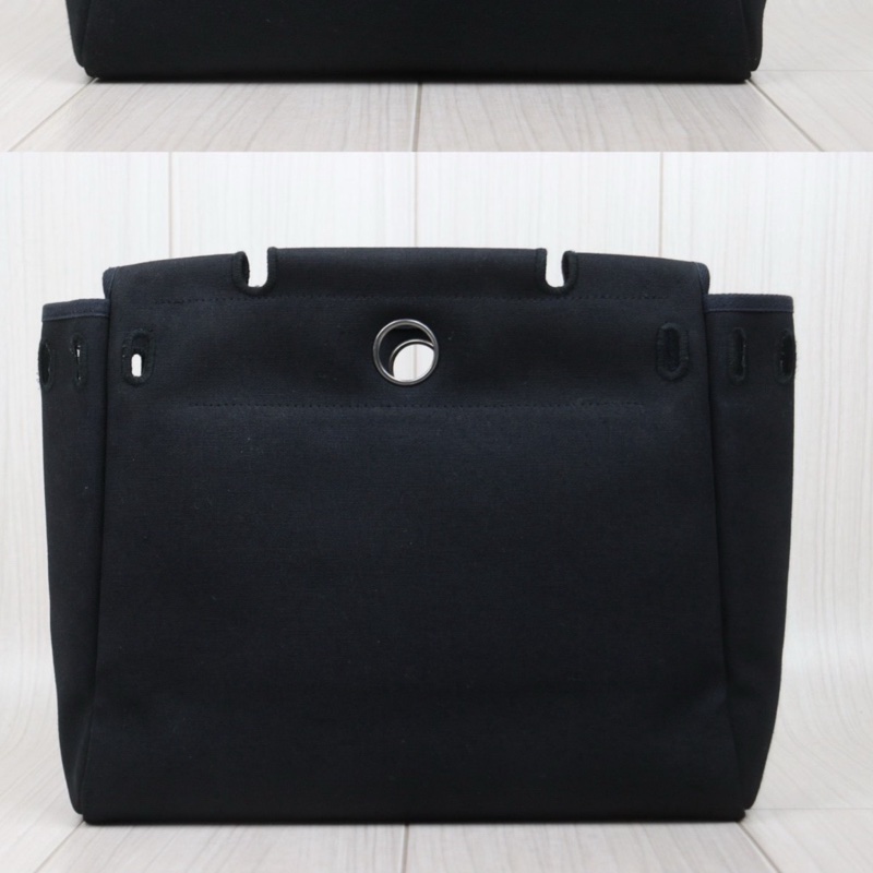 Hermes Herbag 31 金棕銀釦-25