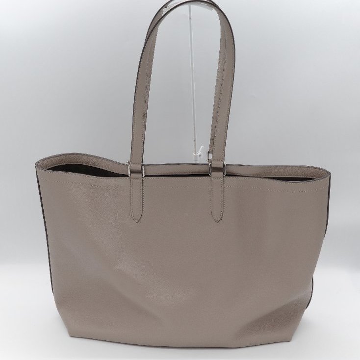 Fendi 芬迪 Way 3D 浮雕 Logo 灰色 荔枝紋牛皮 托特包-1