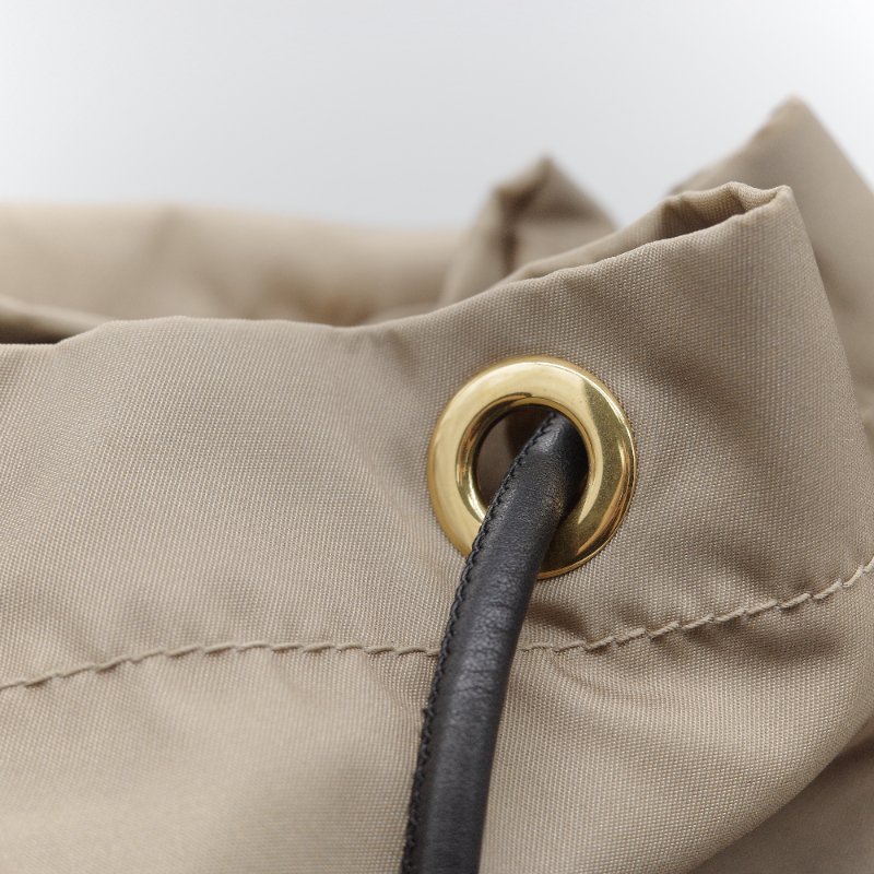 Burberry 巴寶莉 Rucksack 米色 塗鴉印花尼龍 黑色皮革飾邊 中號後背包-14