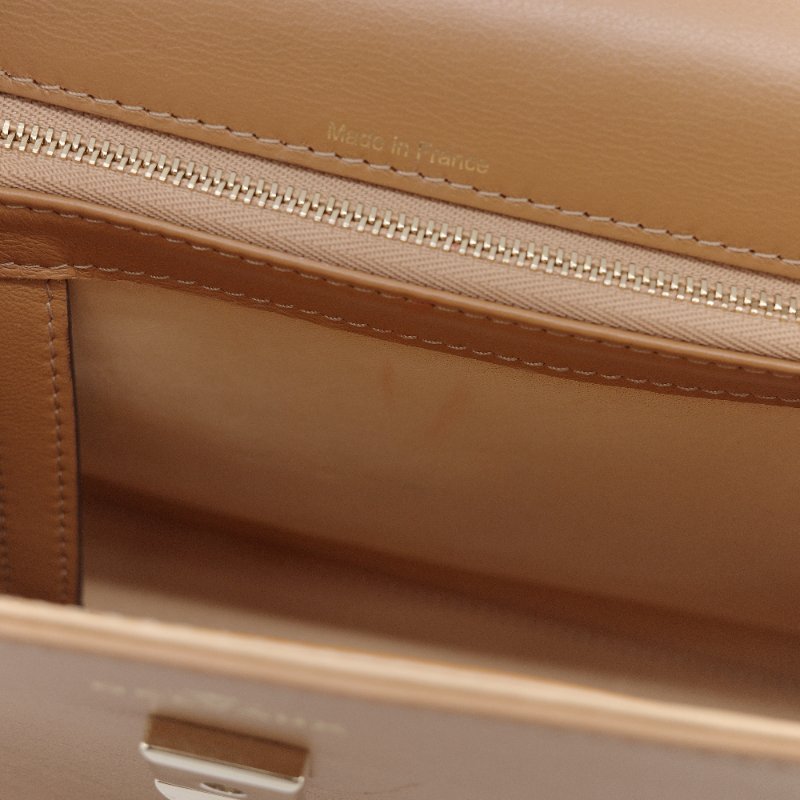 （氣質加分♥️絕對貌美）Delvaux 德爾沃 Tempête MM 焦糖棕色 牛皮 肩背包 手提包 專櫃 253,000-20