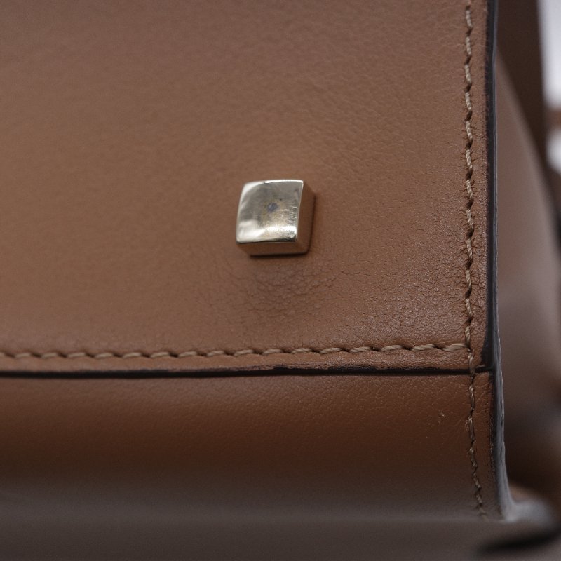 (氣質加分♥️絕對貌美)Delvaux 德爾沃 Tempête MM 焦糖棕色 牛皮 肩背包 手提包 專櫃 253,000-11