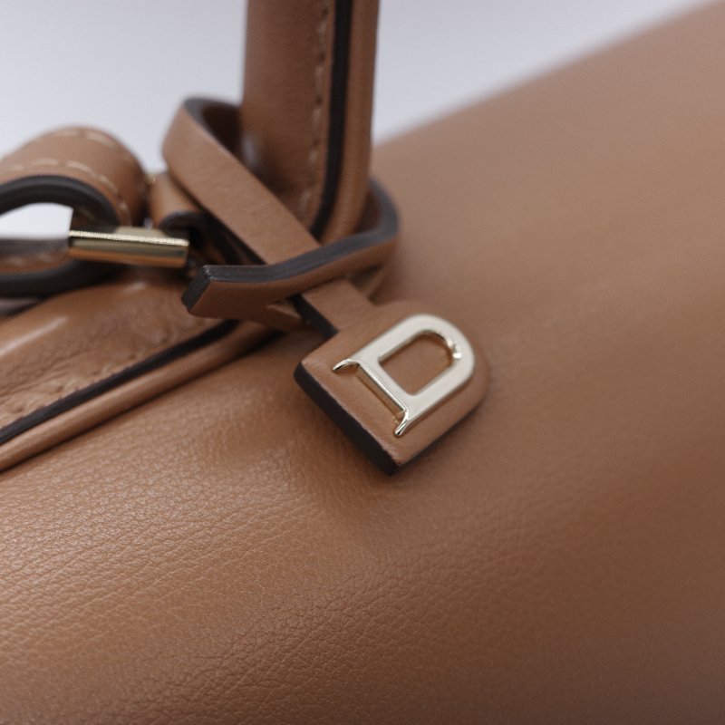 (氣質加分♥️絕對貌美)Delvaux 德爾沃 Tempête MM 焦糖棕色 牛皮 肩背包 手提包 專櫃 253,000-14