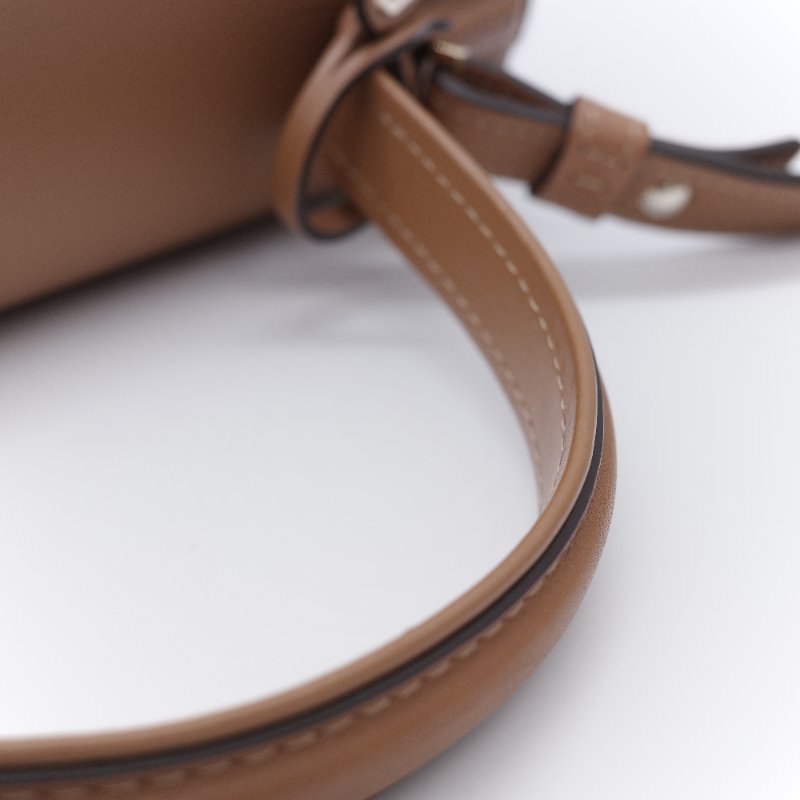 (氣質加分♥️絕對貌美)Delvaux 德爾沃 Tempête MM 焦糖棕色 牛皮 肩背包 手提包 專櫃 253,000-16