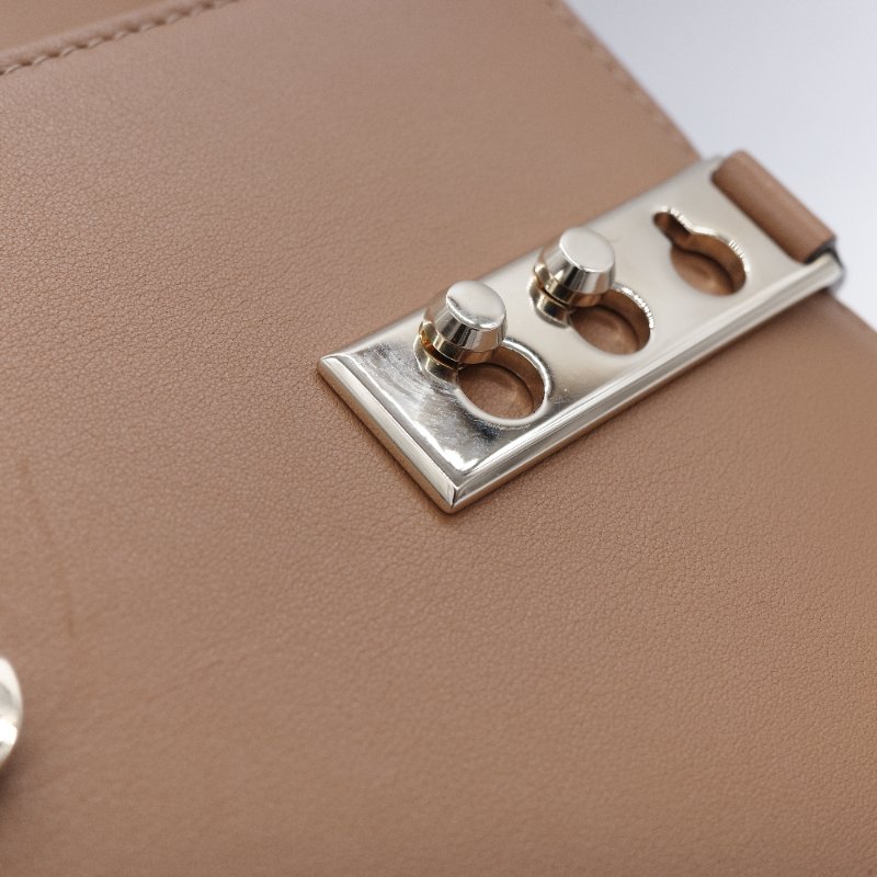 (氣質加分♥️絕對貌美)Delvaux 德爾沃 Tempête MM 焦糖棕色 牛皮 肩背包 手提包 專櫃 253,000-20